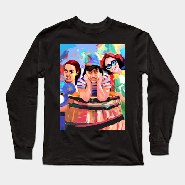 Chavo - Mis Amores High Quality Long Sleeve T-Shirt by mailsoncello